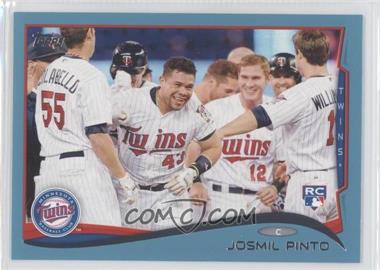 2014 Topps - [Base] - Wal-Mart Blue #162 - Josmil Pinto