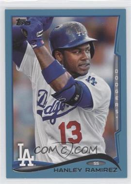 2014 Topps - [Base] - Wal-Mart Blue #314 - Hanley Ramirez