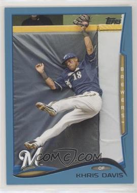 2014 Topps - [Base] - Wal-Mart Blue #326 - Khris Davis