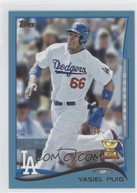 2014 Topps - [Base] - Wal-Mart Blue #331 - Yasiel Puig