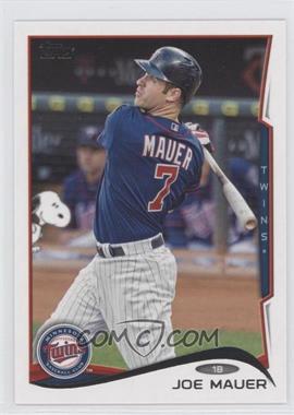 2014 Topps - [Base] #125.3 - Joe Mauer (Snoopy In Dugout)
