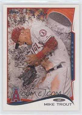 2014 Topps - [Base] #1.3 - Mike Trout (Gatorade) [EX to NM]