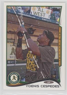 2014 Topps - [Base] #14.2 - Yoenis Cespedes (Dark Shirt)