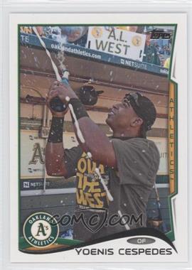 2014 Topps - [Base] #14.2 - Yoenis Cespedes (Dark Shirt)