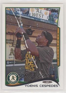 2014 Topps - [Base] #14.2 - Yoenis Cespedes (Dark Shirt)