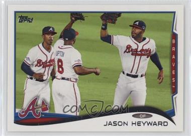 2014 Topps - [Base] #212.3 - Jason Heyward (With Teammates)