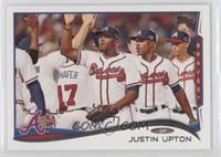 Justin Upton (With Teammates)