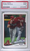 Chris Owings [PSA 9 MINT]