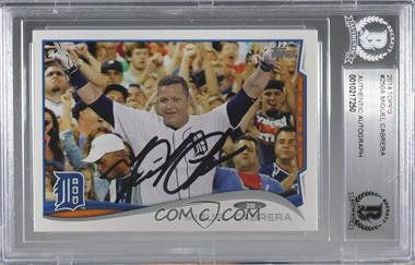 2014 Topps - [Base] #250.1 - Miguel Cabrera (Base) [BAS BGS Authentic]