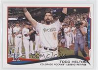 Season Highlights Checklist - Todd Helton