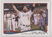 Season Highlights Checklist - Todd Helton