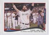 Season Highlights Checklist - Todd Helton