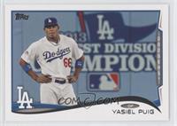 Yasiel Puig (Standing)