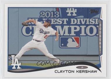 2014 Topps - [Base] #400.3 - Clayton Kershaw (Fence in background)