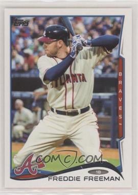 2014 Topps - [Base] #579.1 - Freddie Freeman (Base)