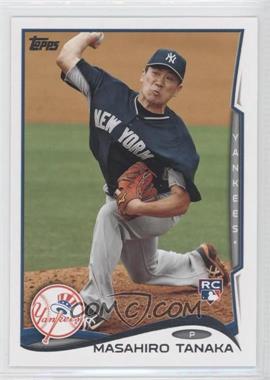 2014 Topps - [Base] #661B.2 - Masahiro Tanaka (Dark Blue Jersey)