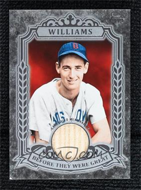 2014 Topps - Before They Were Great - Relics #BGR-TW - Ted Williams /25