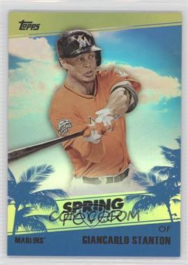 2014 Topps - Card Shop Promotion Spring Fever #SF-18 - Giancarlo Stanton
