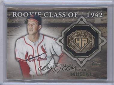 2014 Topps - Class Rings - Gold #CR-19 - Stan Musial /99