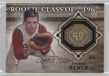 2014 Topps - Class Rings - Gold #CR-32 - Johnny Bench /99