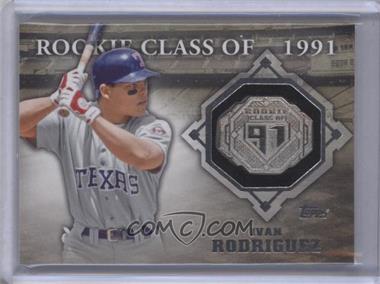 2014 Topps - Class Rings - Silver #CR-34 - Ivan Rodriguez