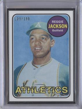 2014 Topps - Framed Rookie Reprints - Black #260 - Reggie Jackson /199