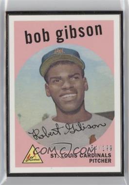 2014 Topps - Framed Rookie Reprints - Black #514 - Bob Gibson /199