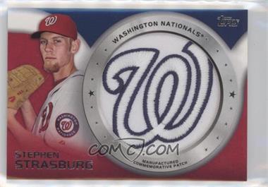 2014 Topps - Manufactured Commemorative Patch #CP-15 - Stephen Strasburg