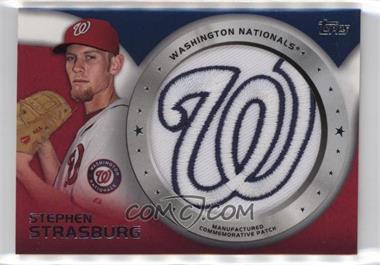 2014 Topps - Manufactured Commemorative Patch #CP-15 - Stephen Strasburg