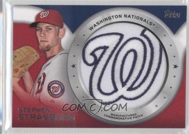 2014 Topps - Manufactured Commemorative Patch #CP-15 - Stephen Strasburg