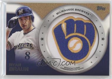 2014 Topps - Manufactured Commemorative Patch #CP-49 - Ryan Braun