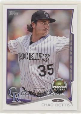 2014 Topps - Power Players #PP-30 - Chad Bettis