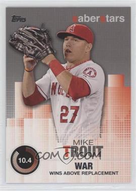 2014 Topps - Saber Stars #SST-1 - Mike Trout