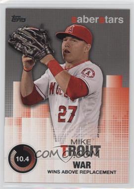 2014 Topps - Saber Stars #SST-1 - Mike Trout