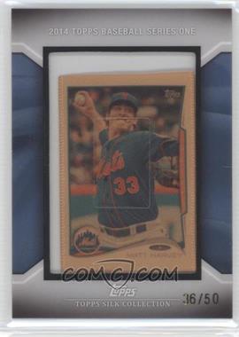 2014 Topps - Silk Collection #_MAHA - Matt Harvey /50