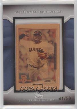 2014 Topps - Silk Collection #_PASA - Pablo Sandoval /50