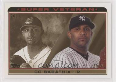 2014 Topps - Super Veterans #SV-13 - CC Sabathia