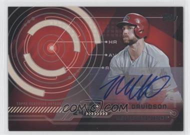 2014 Topps - Trajectory Autographs #TA-MD - Matt Davidson