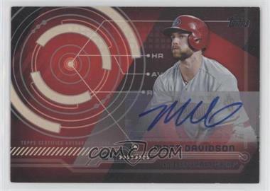 2014 Topps - Trajectory Autographs #TA-MD - Matt Davidson