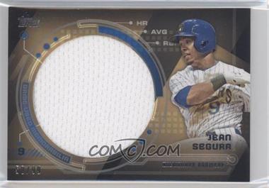 2014 Topps - Trajectory Jumbo Relics #TJR-JSE - Jean Segura /99