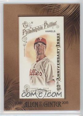 2014 Topps Allen & Ginter's - [Base] - 2015 Buyback Mini Framed 10th Anniversary Issue #105 - Cole Hamels