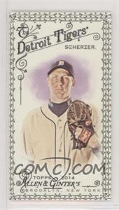 2014 Topps Allen & Ginter's - [Base] - Mini Black Bordered #146 - Max Scherzer