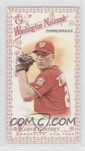 2014 Topps Allen & Ginter's - [Base] - Mini Red Bordered #134 - Jordan Zimmerman /33