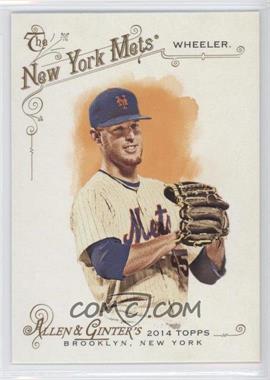 2014 Topps Allen & Ginter's - [Base] #200 - Zack Wheeler