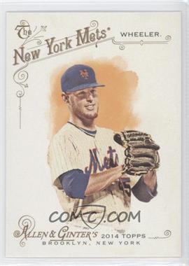 2014 Topps Allen & Ginter's - [Base] #200 - Zack Wheeler