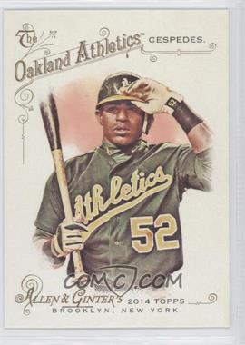 2014 Topps Allen & Ginter's - [Base] #281 - Yoenis Cespedes