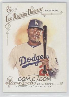 2014 Topps Allen & Ginter's - [Base] #285 - Carl Crawford