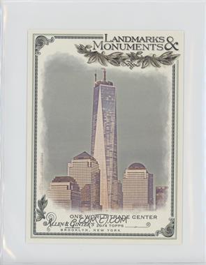 2014 Topps Allen & Ginter's - Box Loader Landmarks and Monuments Cabinet #LMC-07 - One World Trade Center