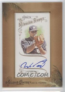 2014 Topps Allen & Ginter's - Framed Mini Autographs #AGA-WP - Wily Peralta