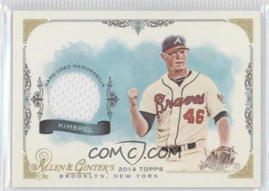 2014 Topps Allen & Ginter's - Full Size Relics #FSR-CKI - Craig Kimbrel